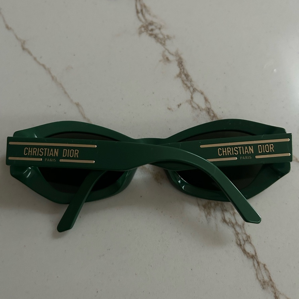 Christian Dior B1U Green Sunglasses